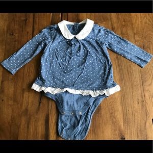Gap baby girl polka potted bodysuit